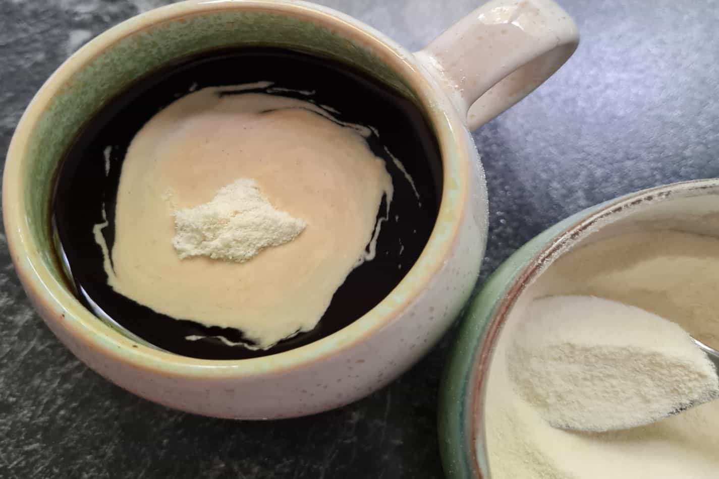 Liquid collagen supplement bottles