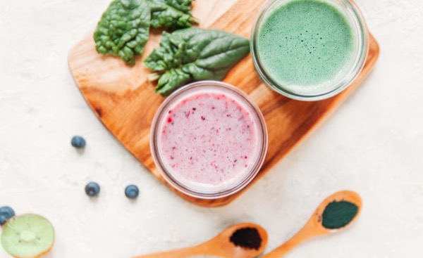 Various collagen supplement forms including powder, capsules, and liquid