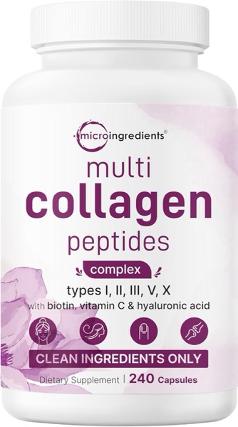 Micro Ingredients Multi Collagen Pills for Women & Men product image