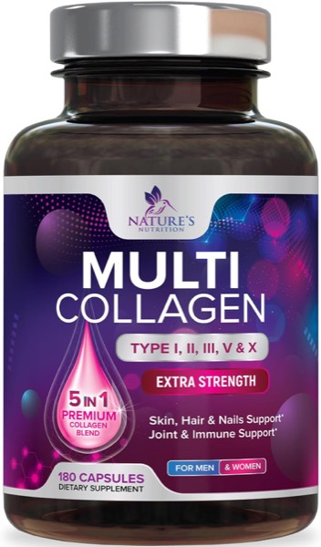 Multi Collagen Pills 2400 mg - Advanced Types I product image